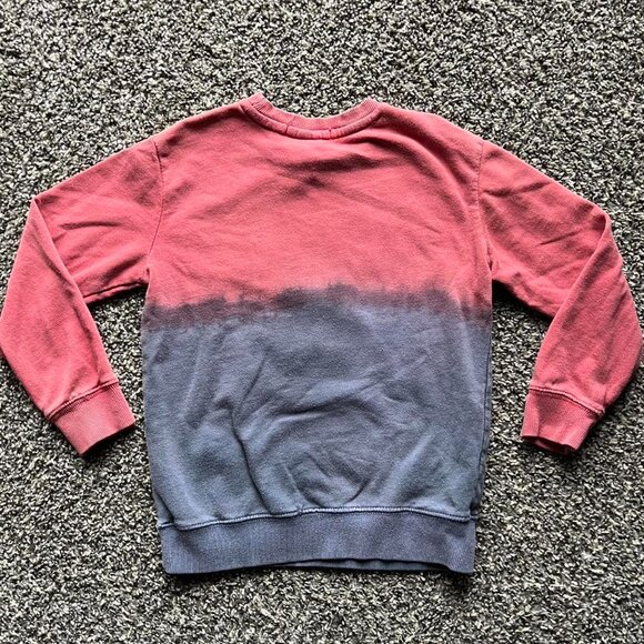 US Polo Assn. Sweatshirt Boys 8/medium Gray & Red Crewneck Sweatshirt - Picture 3 of 6